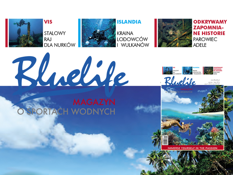 | BlueLife Magazyn o nurkowaniu, podróżach i sportach wodnych