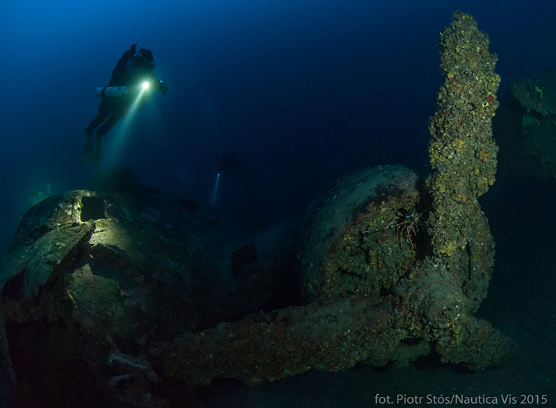 Chorwacja wakacje nurkowanie wraki diving travel