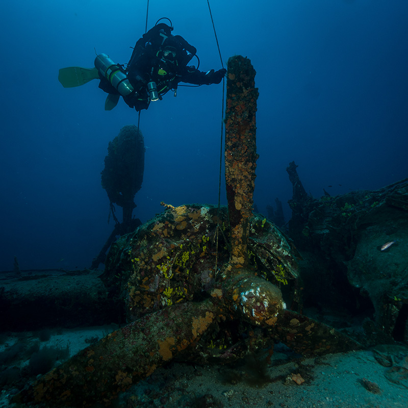 Chorwacja wakacje nurkowanie wraki diving travel