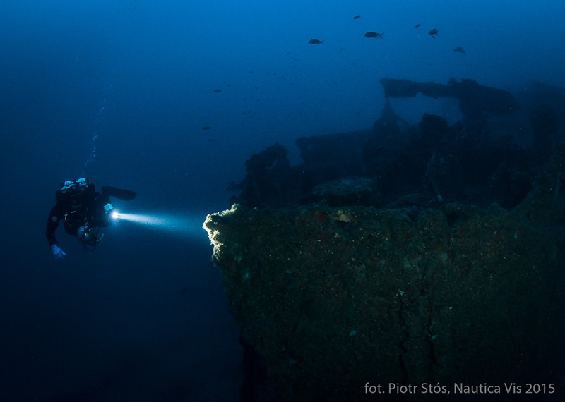 Chorwacja wakacje nurkowanie wraki diving travel