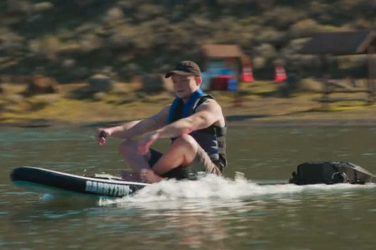HydroJet napęd do kajaka SUP kajaki Paddleboarding