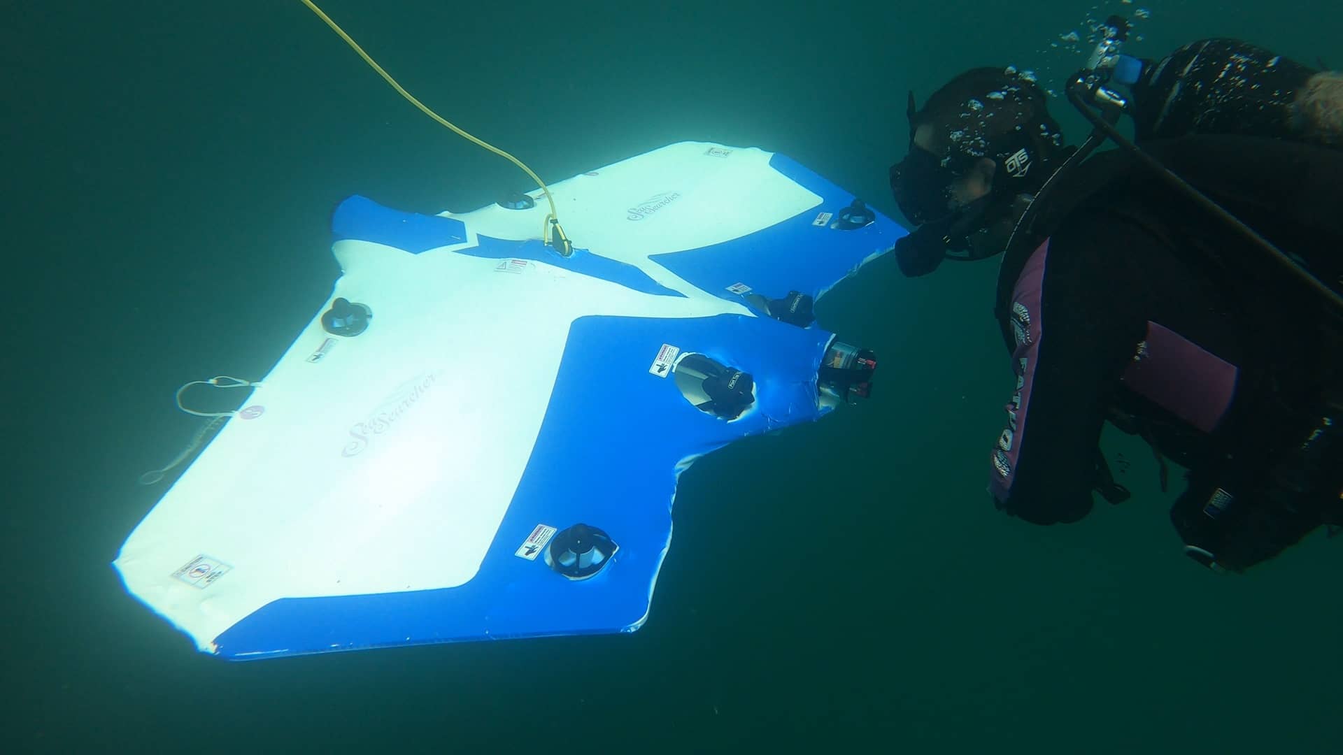 SeaSearcher the bottom dron podwodne poszukiwania 