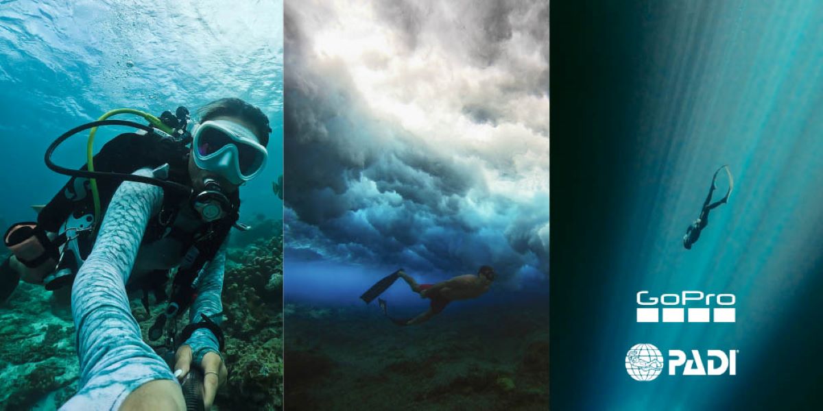 PADI-GoPro nurkowanie
