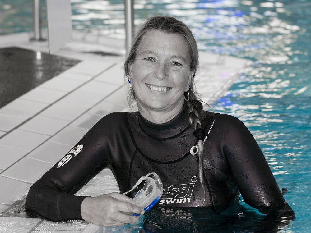 Heike Schwerdtner freediver