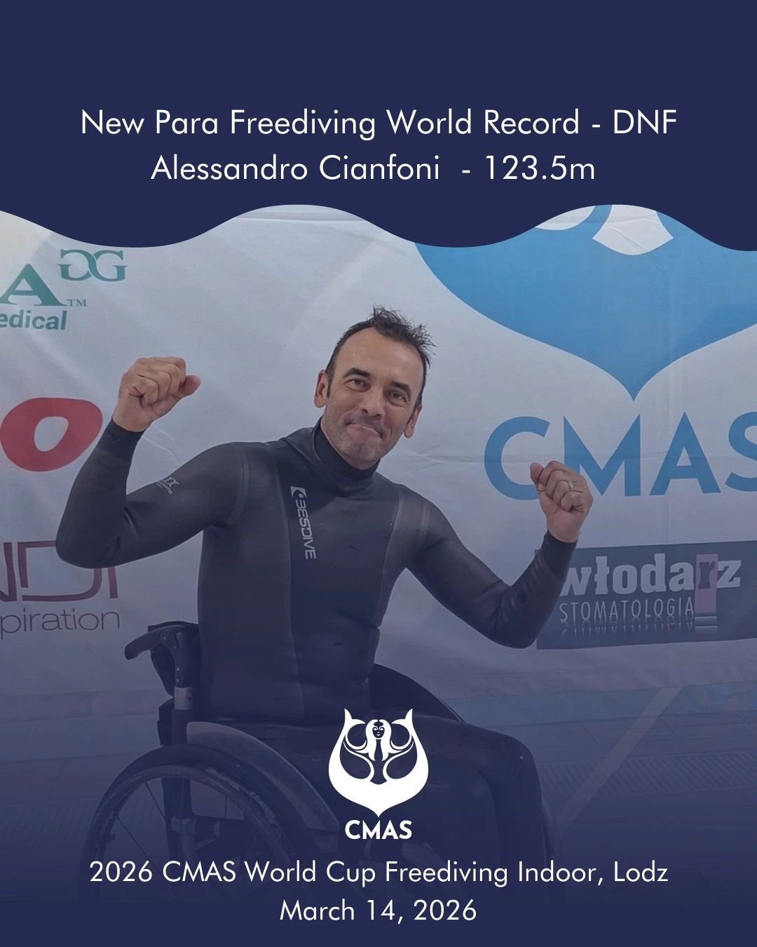 CMAS World Cup Freediving Indoor 2026