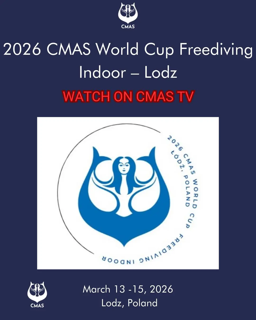 CMAS World Cup Freediving Indoor 2026