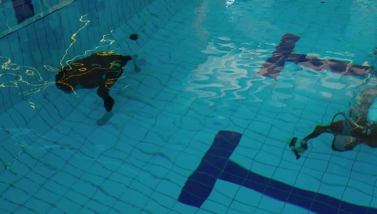 Freediver pobija rekord Guinnessa w chodzeniu pod wodą