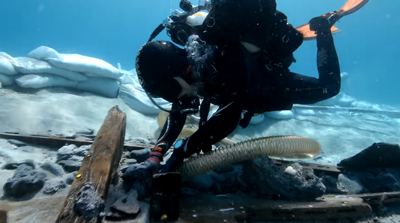 Wrak rzymskiego statku Ilovik-Paržine 1 – nurkowanie i badania Adriatyk