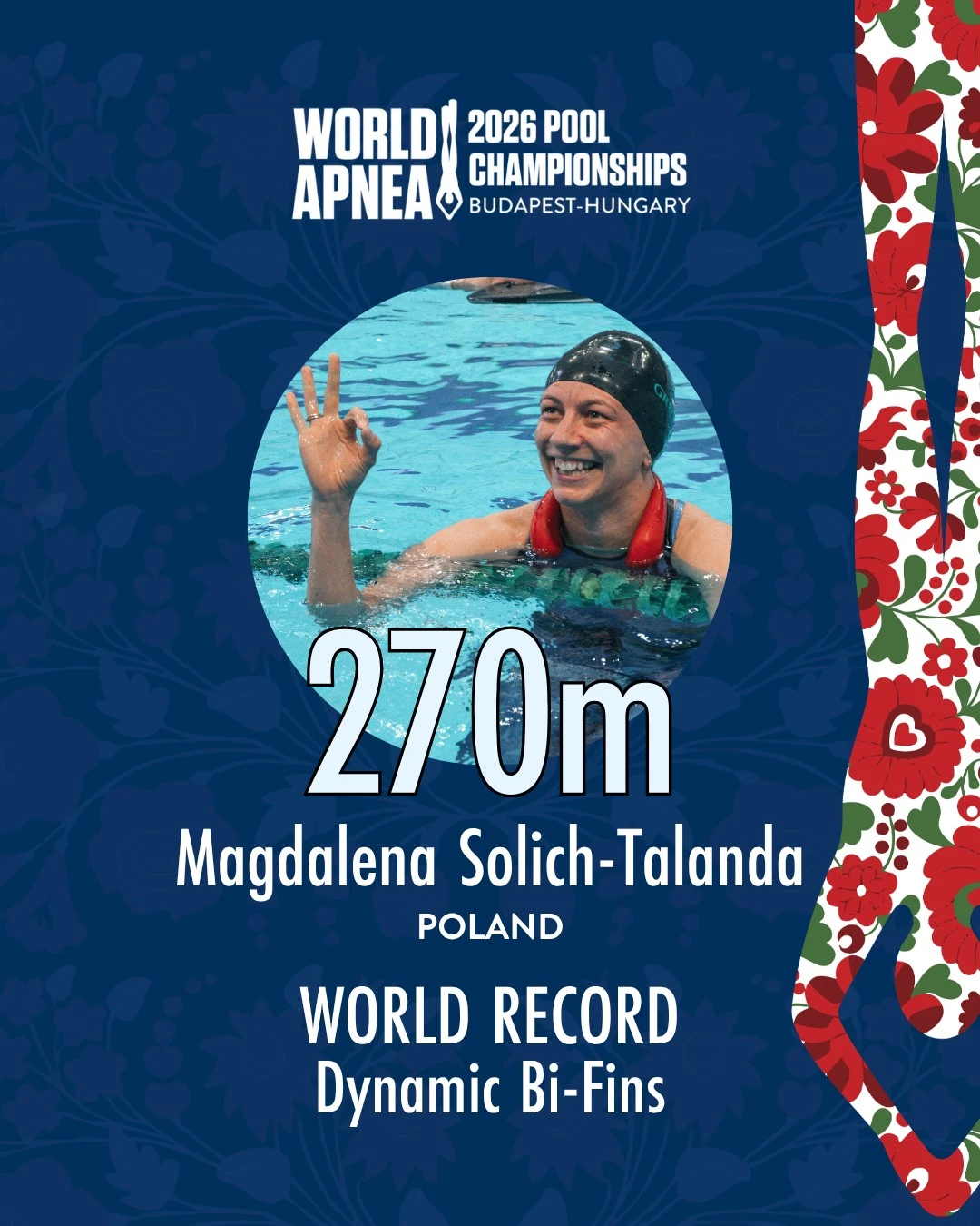 Magdalena Solich-Talanda otwiera World Apnea