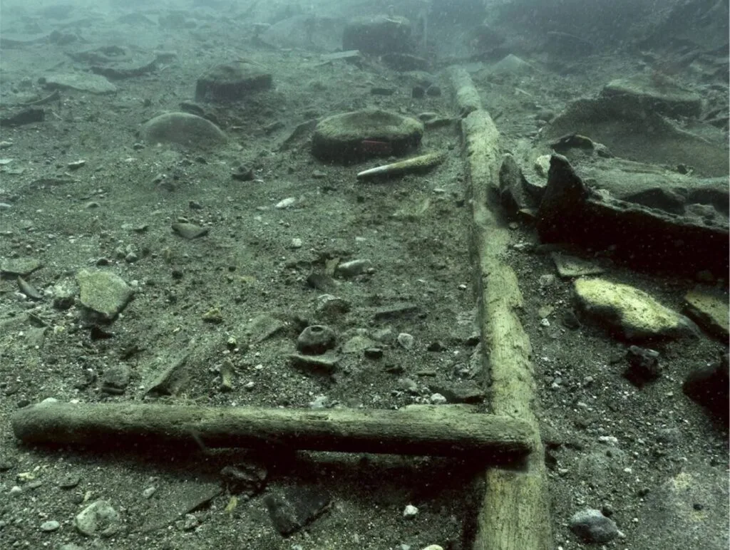 Podwodne stanowisko archeologiczne Gran Carro w jeziorze Bolsena